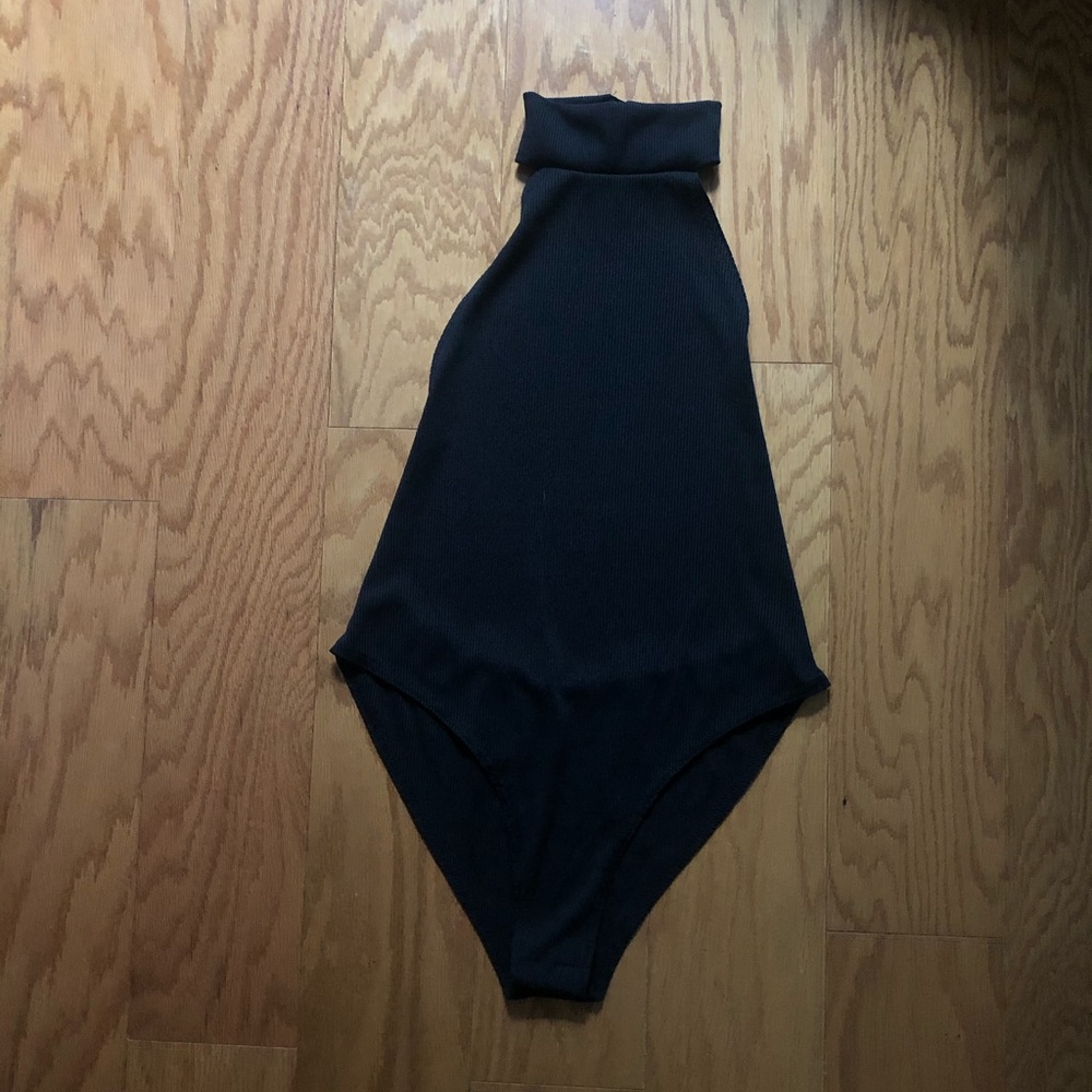 Brand new black body suit